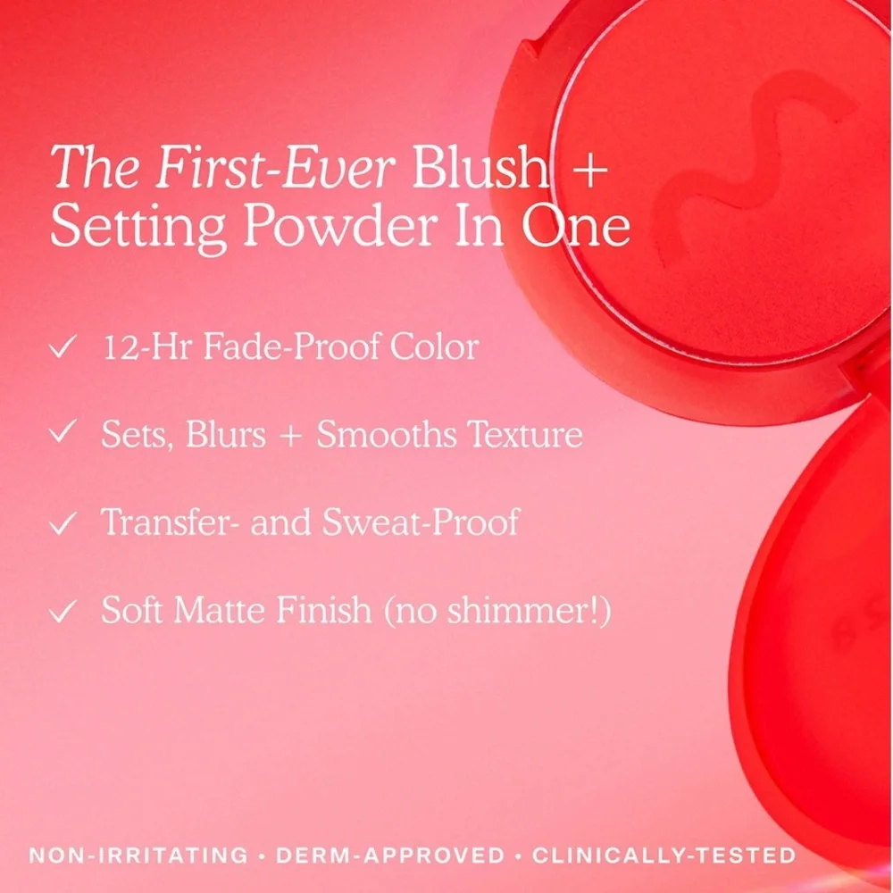 Tower 28 x Poppi GetSet Blur + Set Powder Blush “Cranberry Fizz”